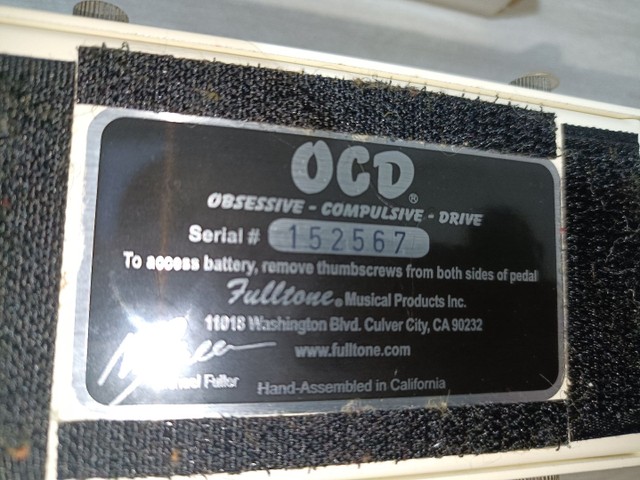 Pedal Fulltone OCD v1.7 original made in Califórnia USA - Foto 4