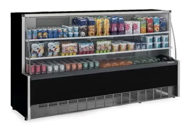 Balcão refrigerado para frios e laticínios - marca gelopar tamanho 2,00m