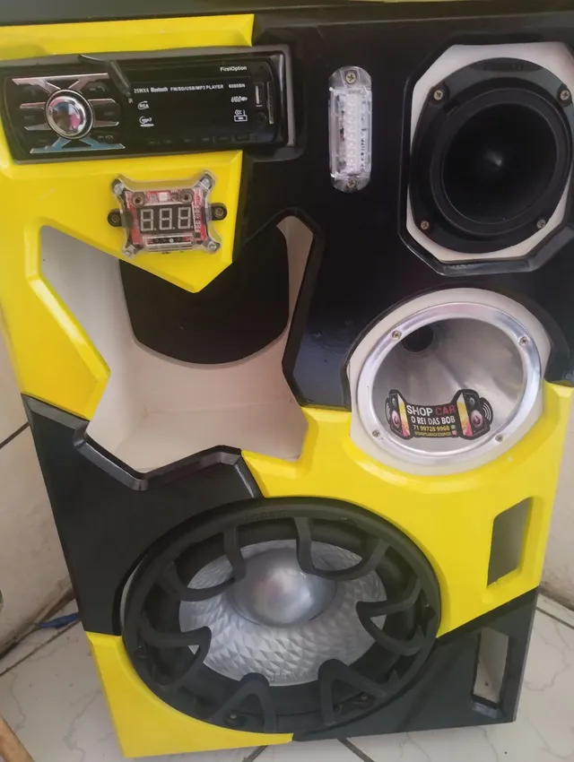 Caixa Bob esponja snake JBL Selenium jfa Taramps 