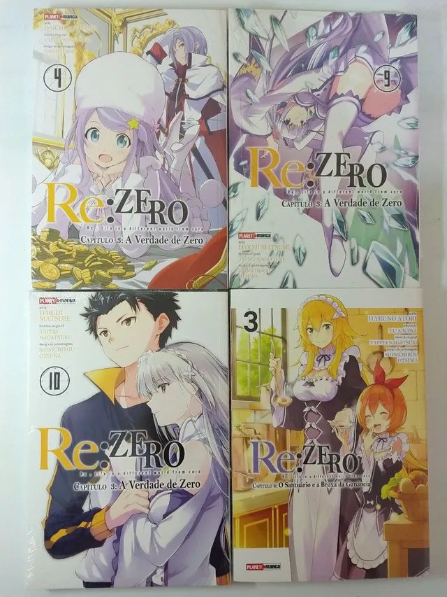 Re Zero - Capítulo 04 - O Santuário E A Bruxa Da Ganância - Vol 07