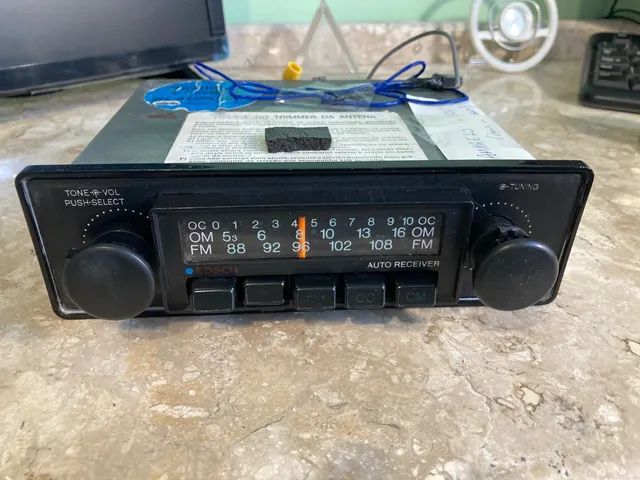 Radio Blaupunket / Bosch, anos 60/70, funcionando normalmente
