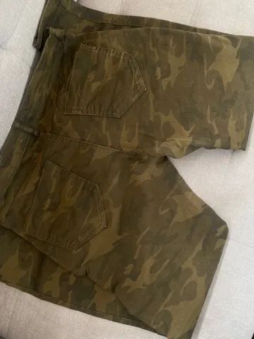 Calça jeans camuflada exército zara  - Foto 2