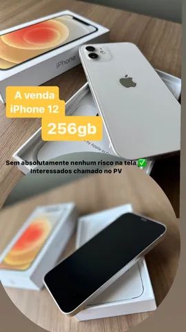 iPhone 12 BRANCO 256GB SEM MARCAS NA TELA - Foto 3
