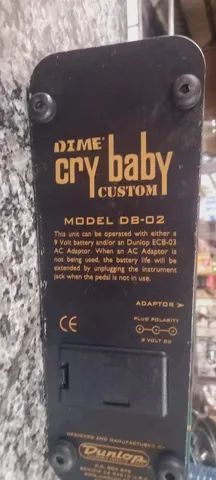 Pedal wah wah dunlop cry baby dIme custom db02 signature dimebag