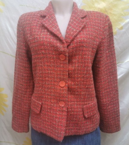 blazer diivon xadrez tam 42