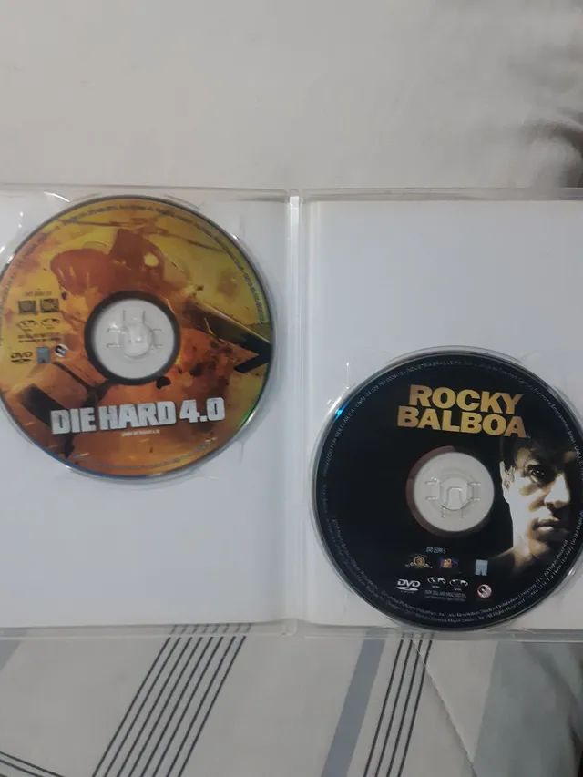 Dvd duplo: Duro de Matar 4.0 e Rocky Balboa - Foto 2