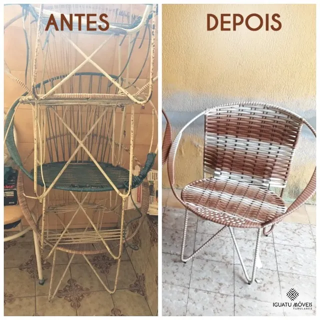 Reforme suas cadeiras com Fibra Sintética