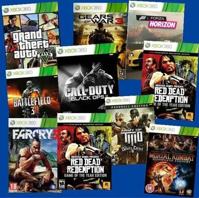 Jogos Para Xbox 360 Desbloqueado (escolha Seu Jogo) - Escorrega o Preço