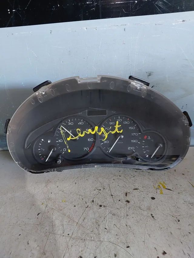 Painel De Instrumentos Velocímetro Do Peugeot 206 1.0 Cód: *0 - Foto 3