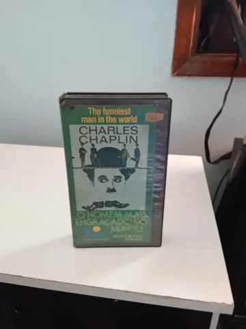 Charles Chaplin O homem mais engraçado do mundo Vhs selado original 