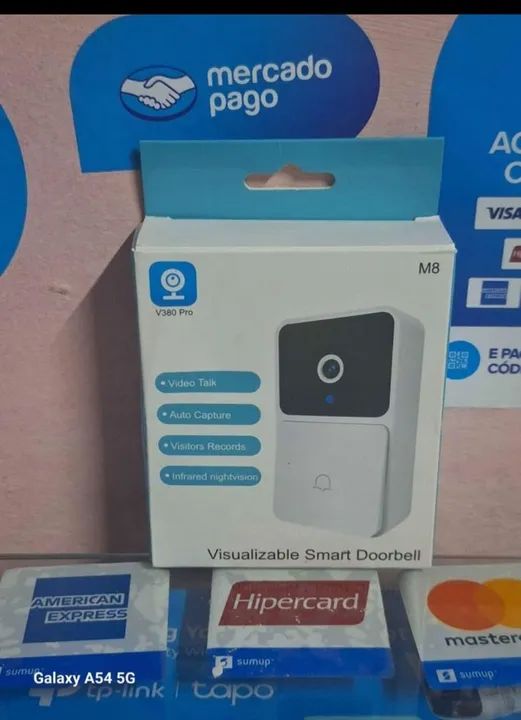 Campainha Inteligente Wi-fi Acesso Remoto Via Celular - Foto 6