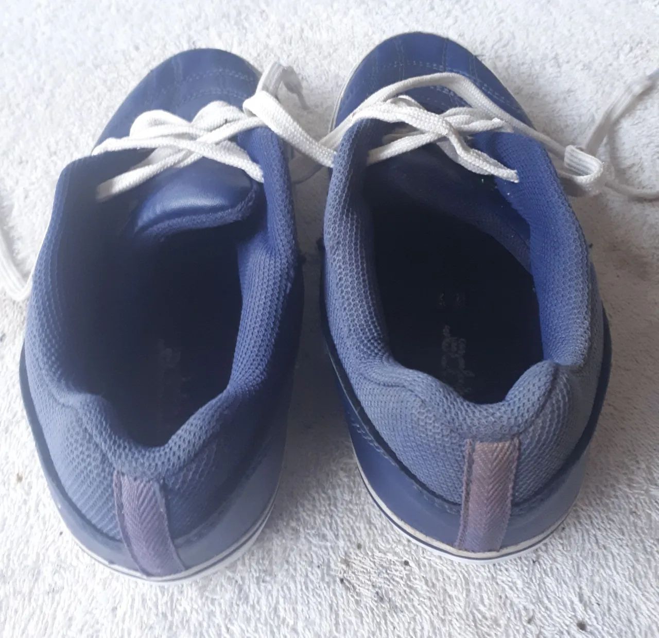 Tênis Esportivo Azul - Tamanho 35 - Foto 3