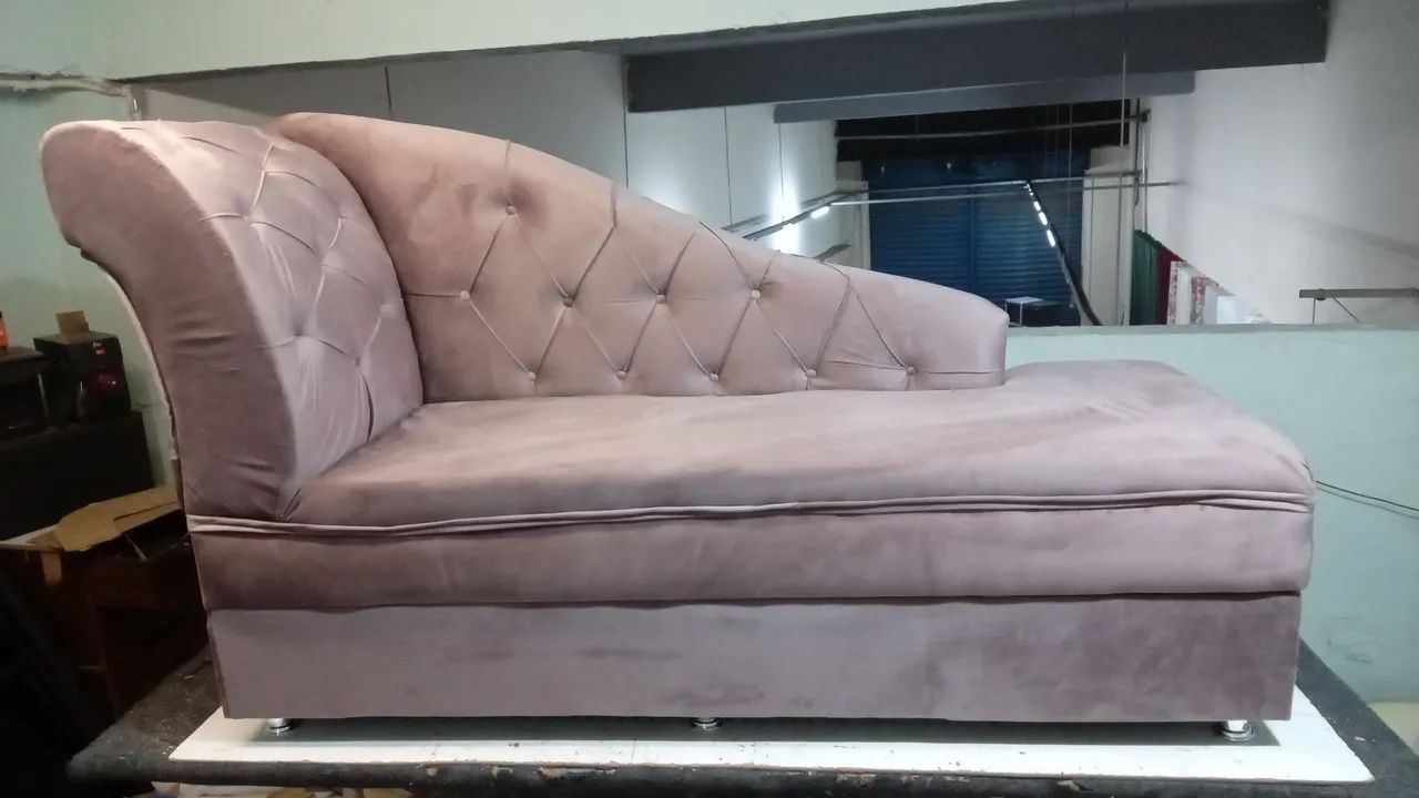 Recamier sofa veludo grande - Foto 2