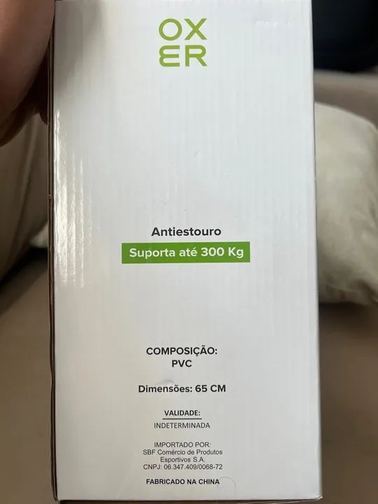 Bola de Ginástica Antiestouro 65cm - Foto 4
