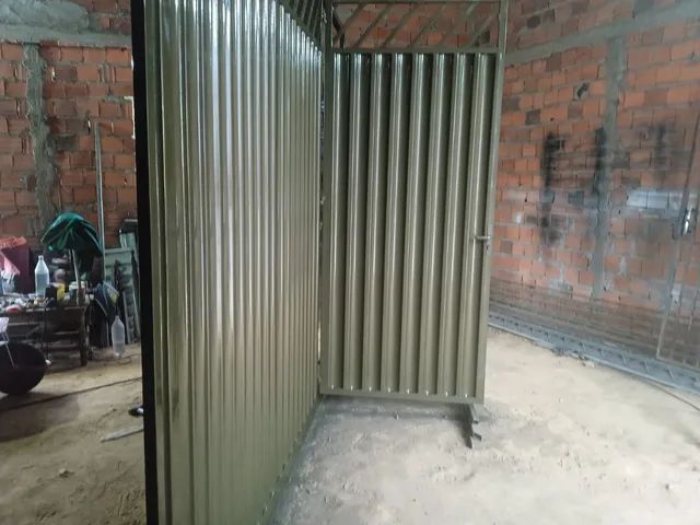 PORTÃO EM L PARA GARAGEM COM ABERTURA EM CIMA - Foto 5