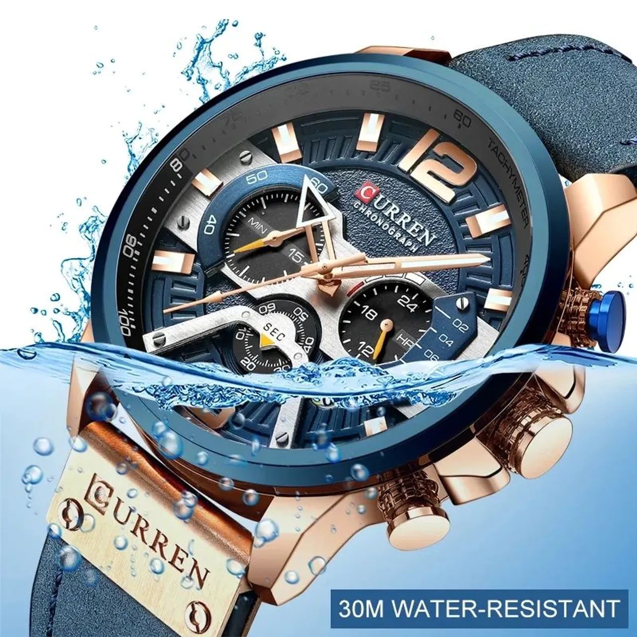 Relogio Curren original novo masculino - Foto 4