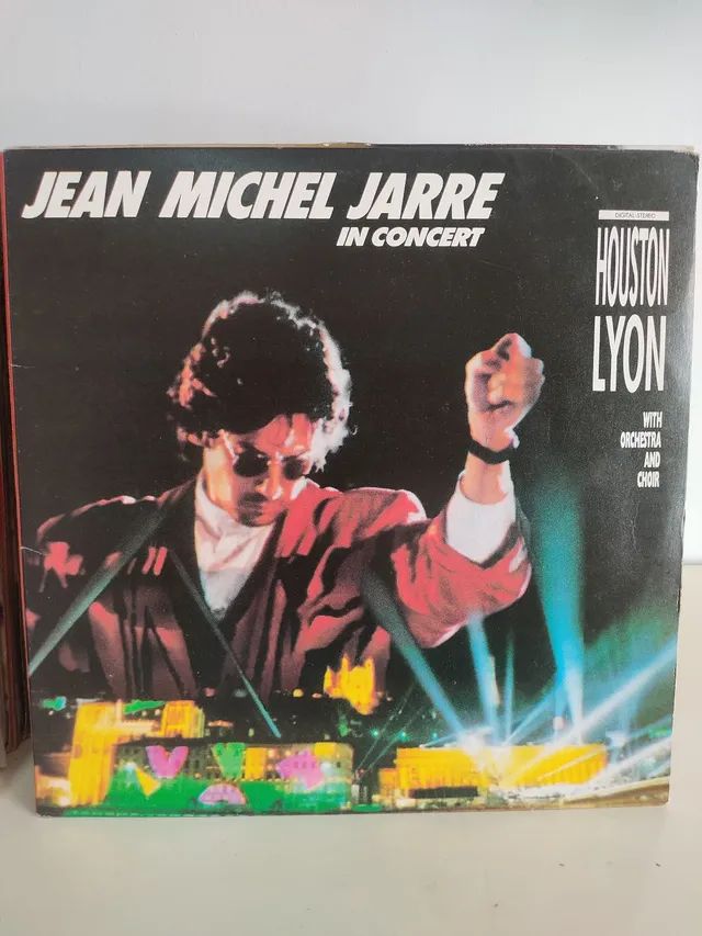 LP disco vinil Jean Michel Jarre - Concerts Lyon 1987 - Rendez Vous 1986