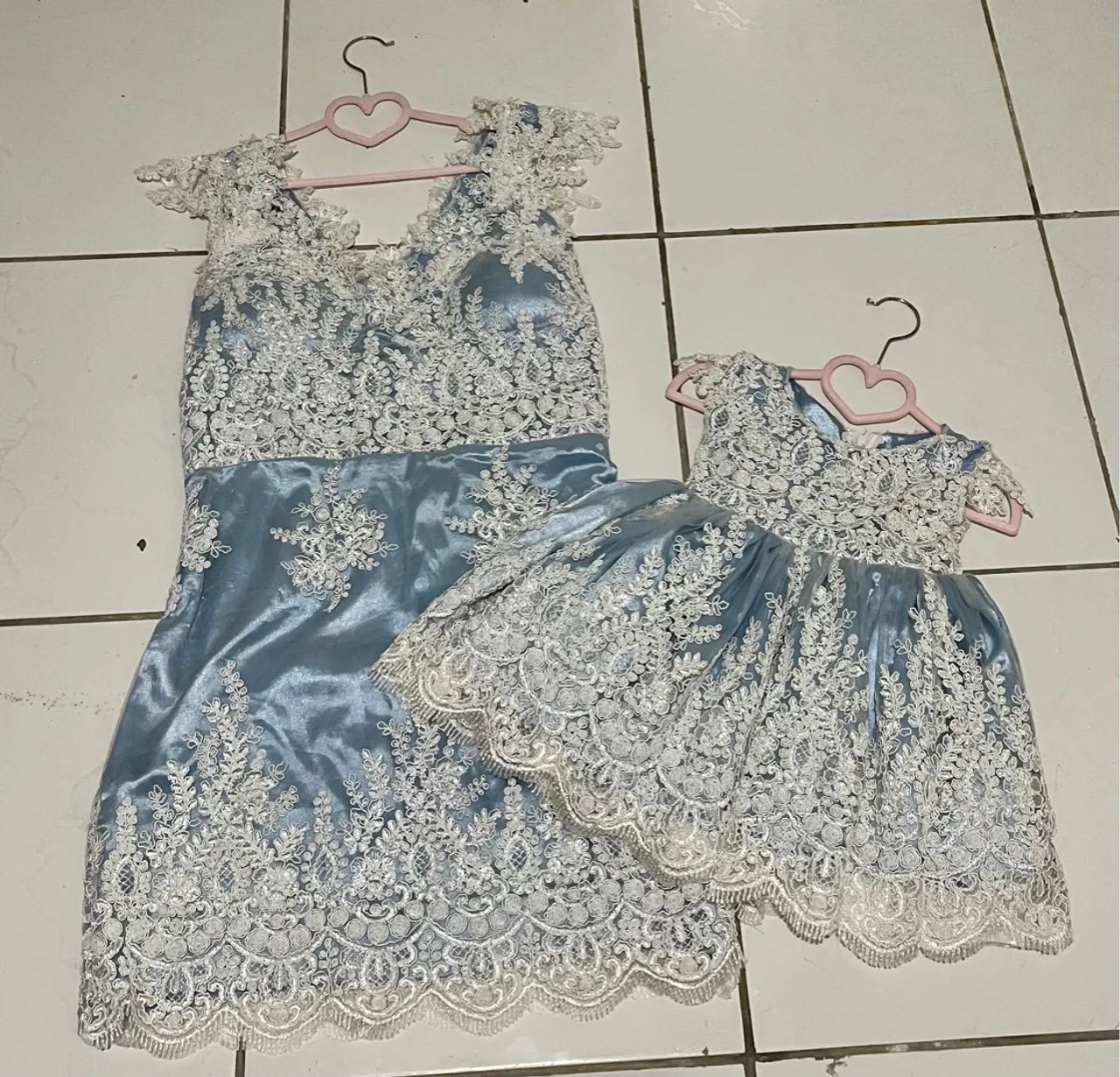 Vestido frozen mae e fashion filha