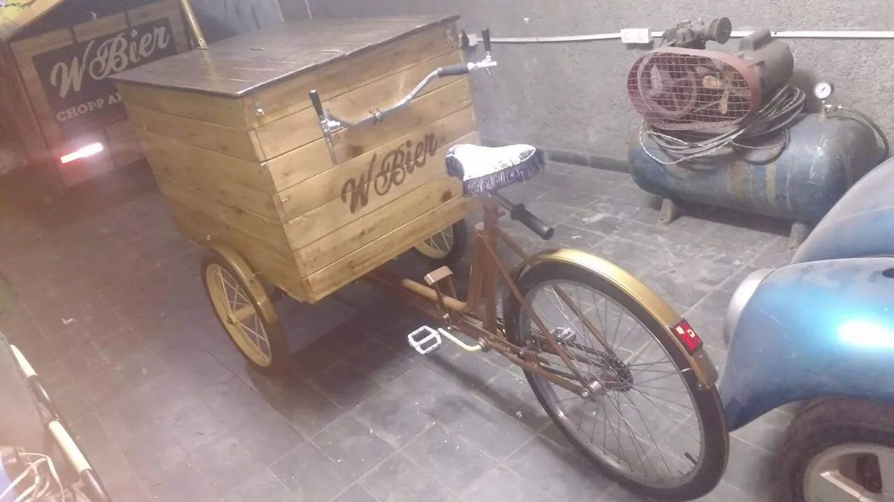 Bier bike - bicicleta cervejeira e carretinha - Foto 2