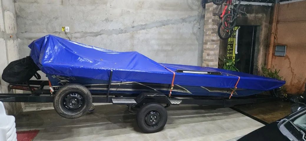 Canoa motor e carreta - Foto 2