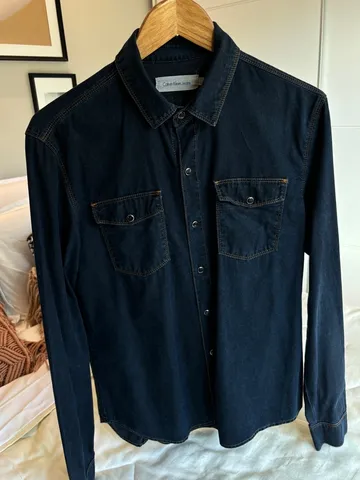 Camisa Social Jeans CK Calvin Klein P