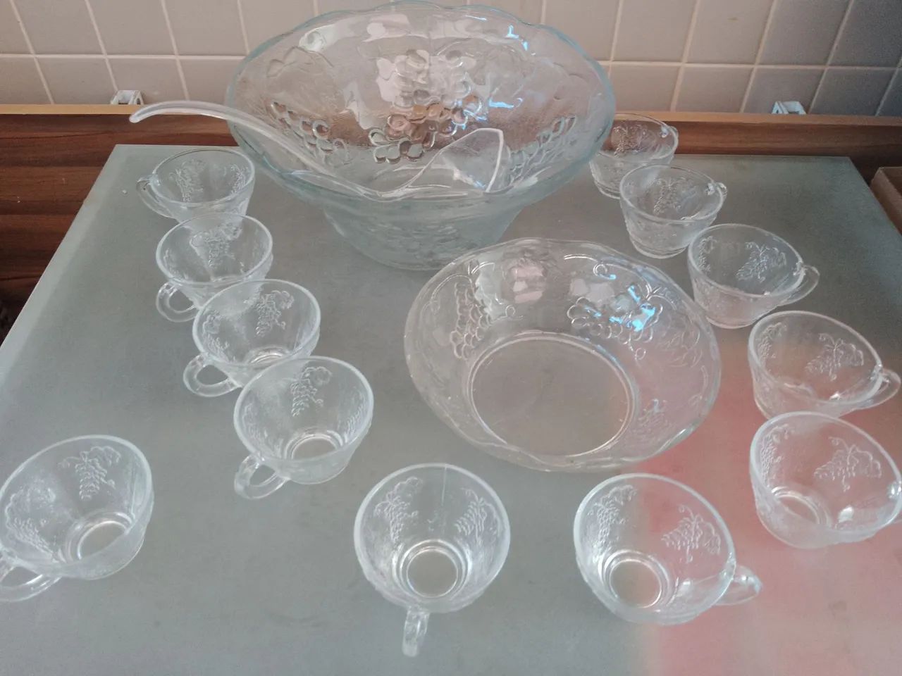 Jogo de ponche antigo