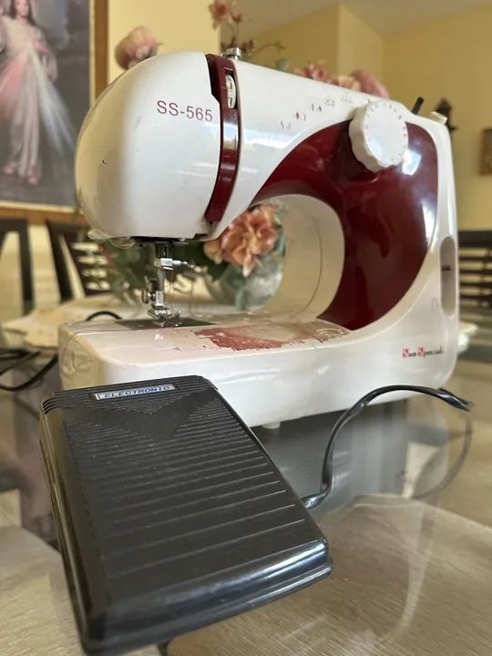 Máquina de Costura Sun Special SS-565 - Semi-nova - Foto 4