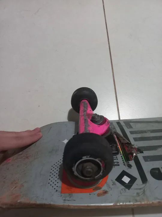 Skate profissional montado(usado) - Foto 4