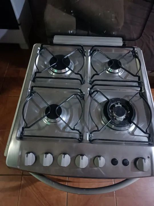 Fogão 4 Bocas de Embutir Electrolux Tripla Chama e Grill elétrico  - Foto 4