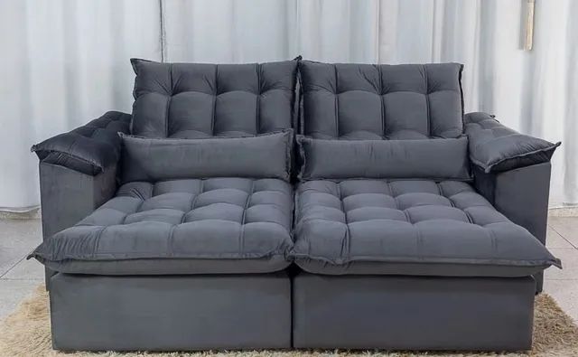 Sofá Retrátil e Reclinável  Fritz - Foto 3