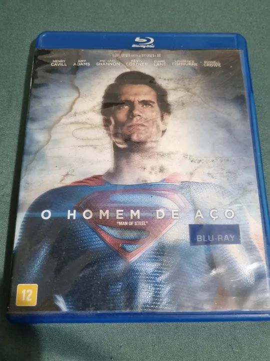 Blu-ray o homem de aço 