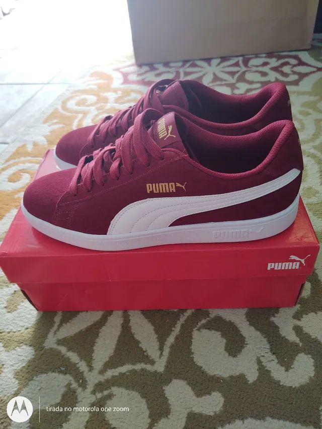 Puma smash best sale v2 vinho