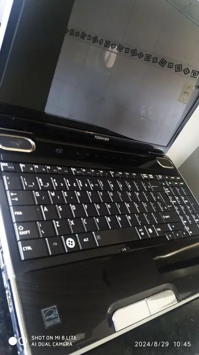 , BAIXOU,Toshiba europeu a500 com SSD 120g - Foto 2