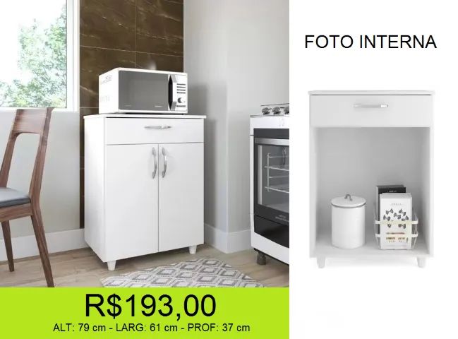 Balcão de cozinha 
