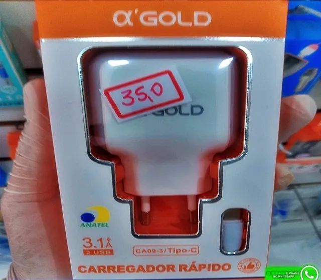Carregador Tipo C a´gold 