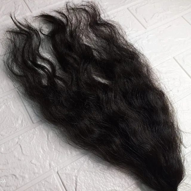 Cabelo H 50cm 48g 8,00 Castanho Clar,ond Regional - Foto 3