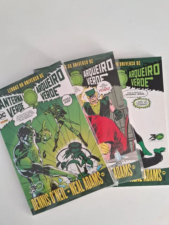 HQ Panini - Lendas do Universo DC Lanterna Verde e Arqueiro Verde