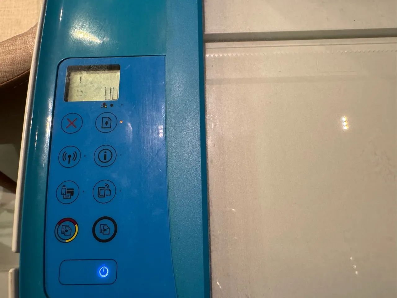 Impressora HP3636 não reconhece o cartucho preto - Foto 4