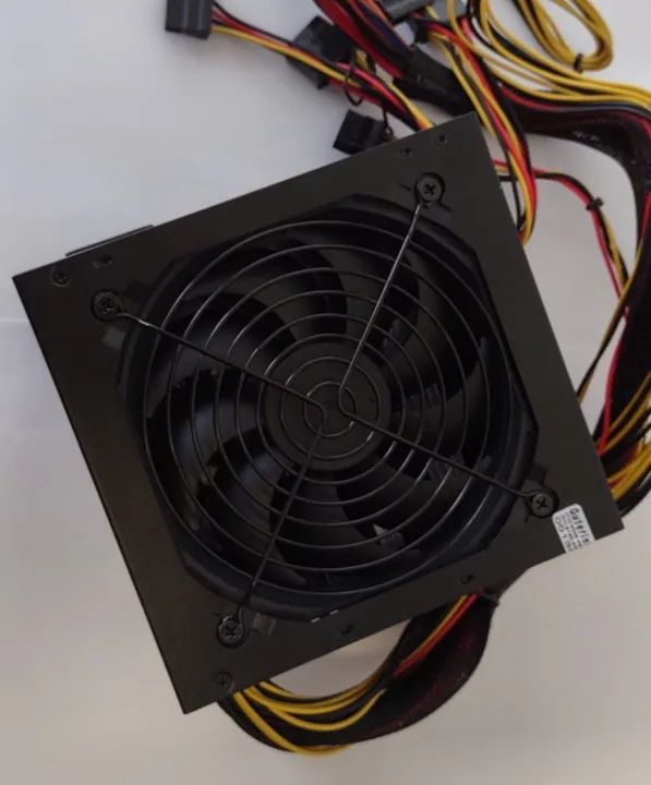 Fonte ATX Gamer 500W reais bivolt automático PFC ativo - Foto 2