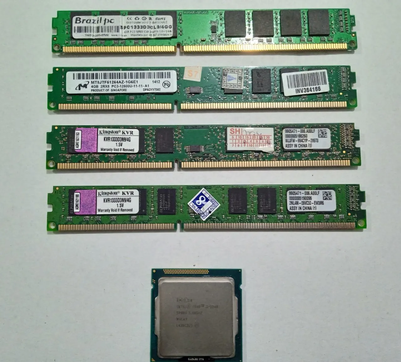 Processador Intel CORE i3 + 16GB DDR3