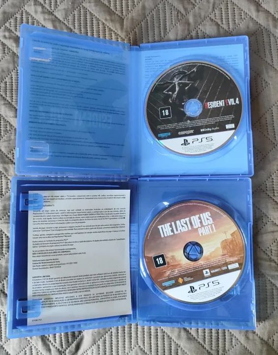 Jogo PS5 - The Last of Us (Part I) + Resident Evil 4 Remake - R$100 OFF - Foto 6