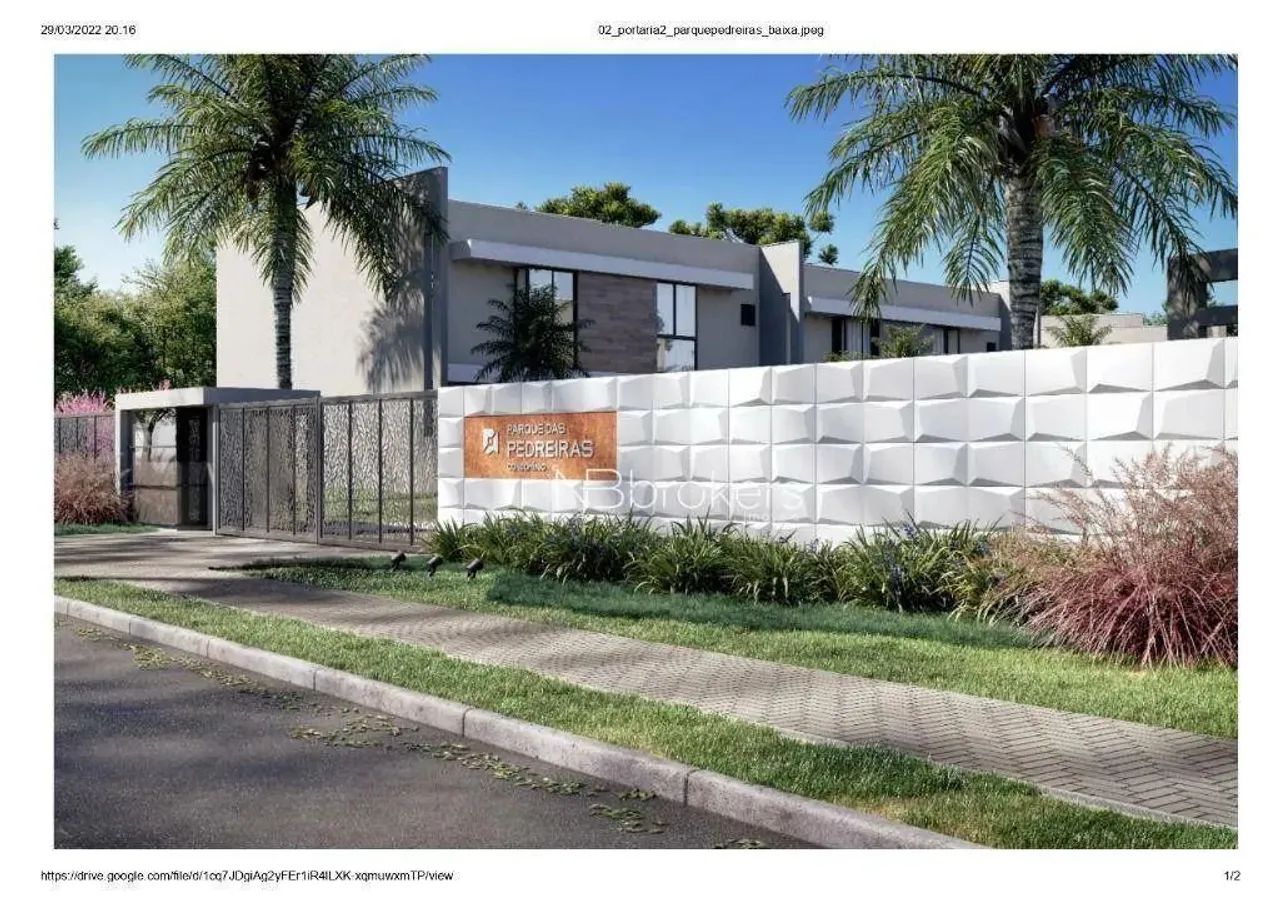 PARQUE DAS PEDREIRAS CONDOMÍNIO DE SOBRADOS