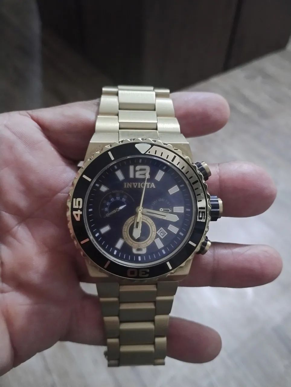 Relógio Invicta pulseira metálica 