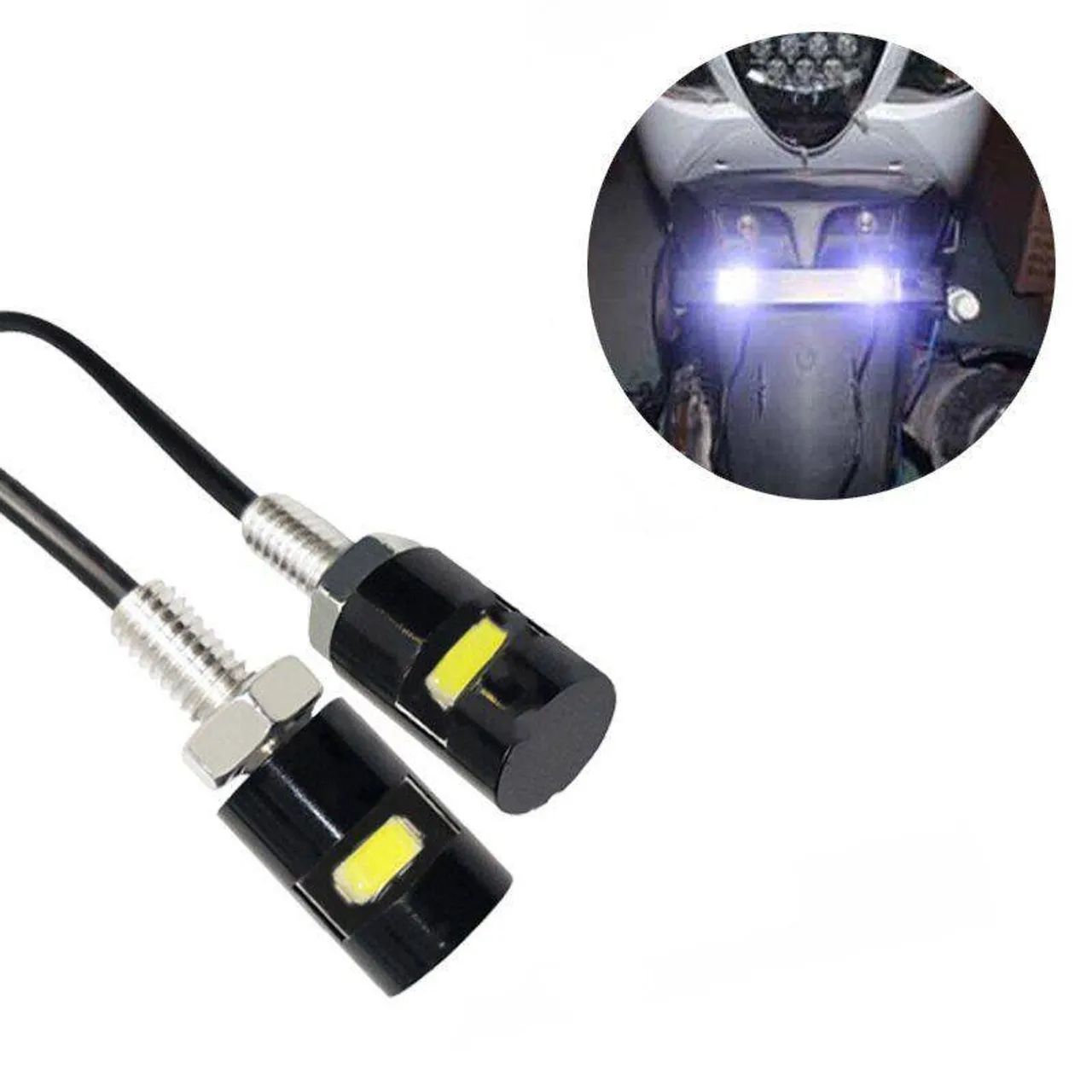 Luz Led para Placa Moto