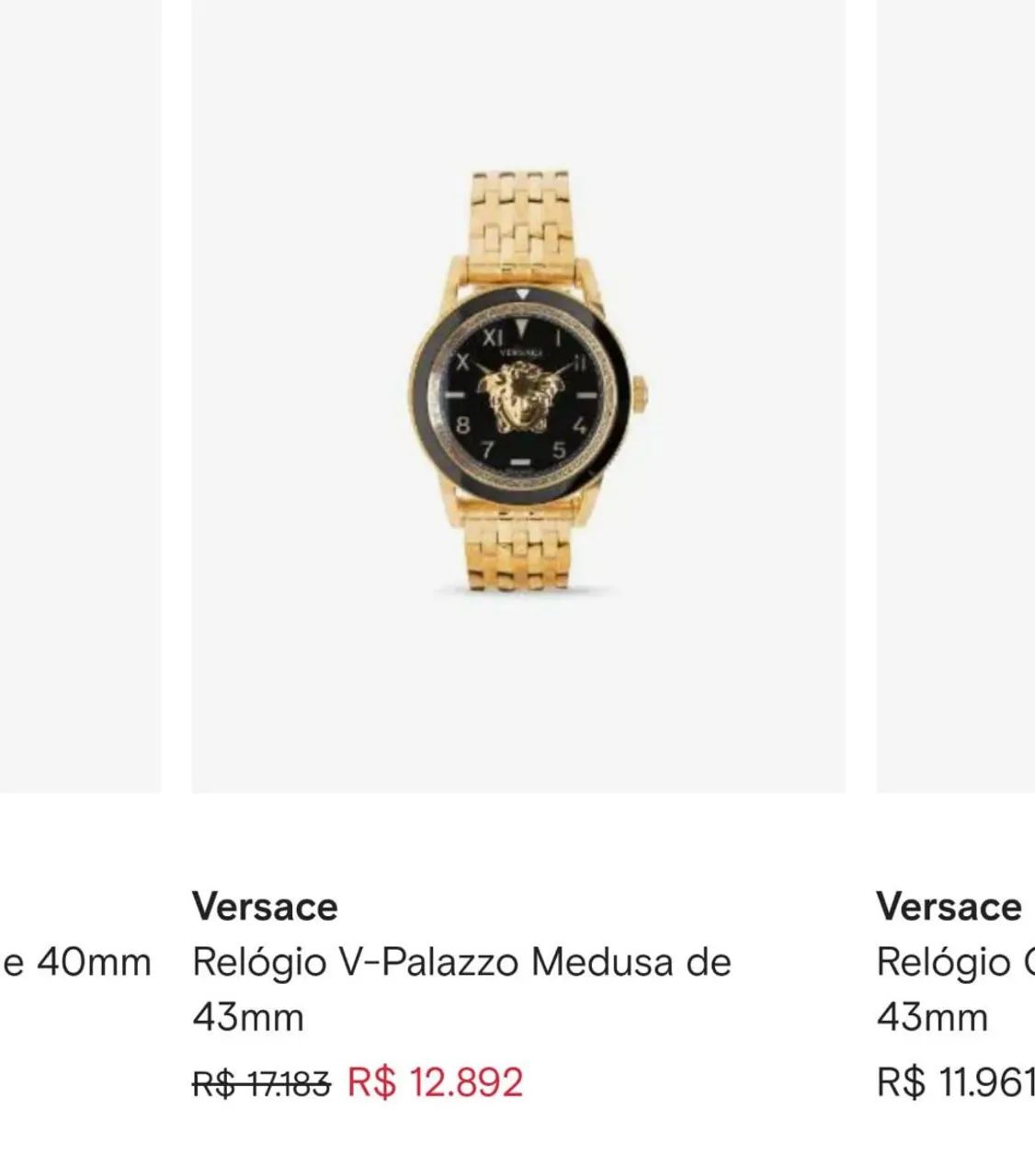 Relógio Versace Masculino Original  - Foto 4