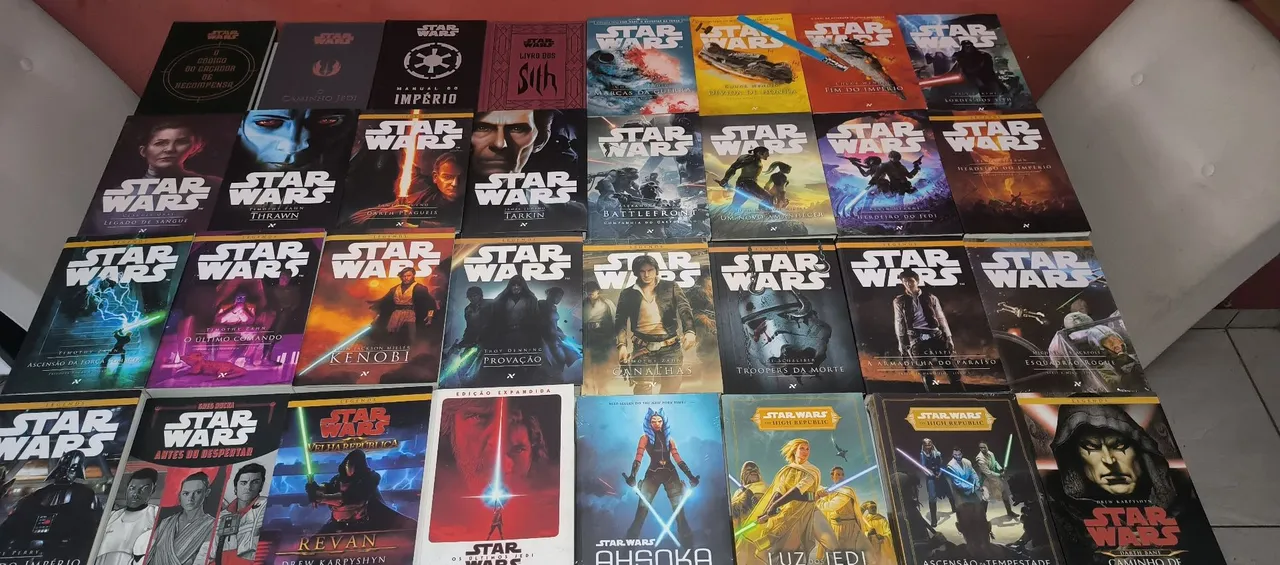 Coleção de livros Star Wars