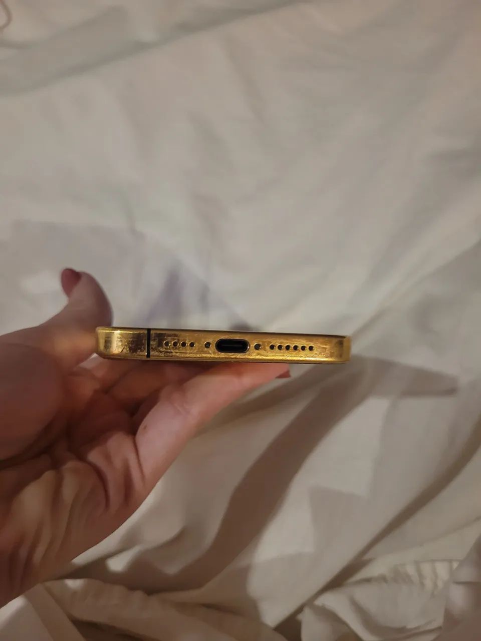 Iphone banhado a ouro - Foto 4