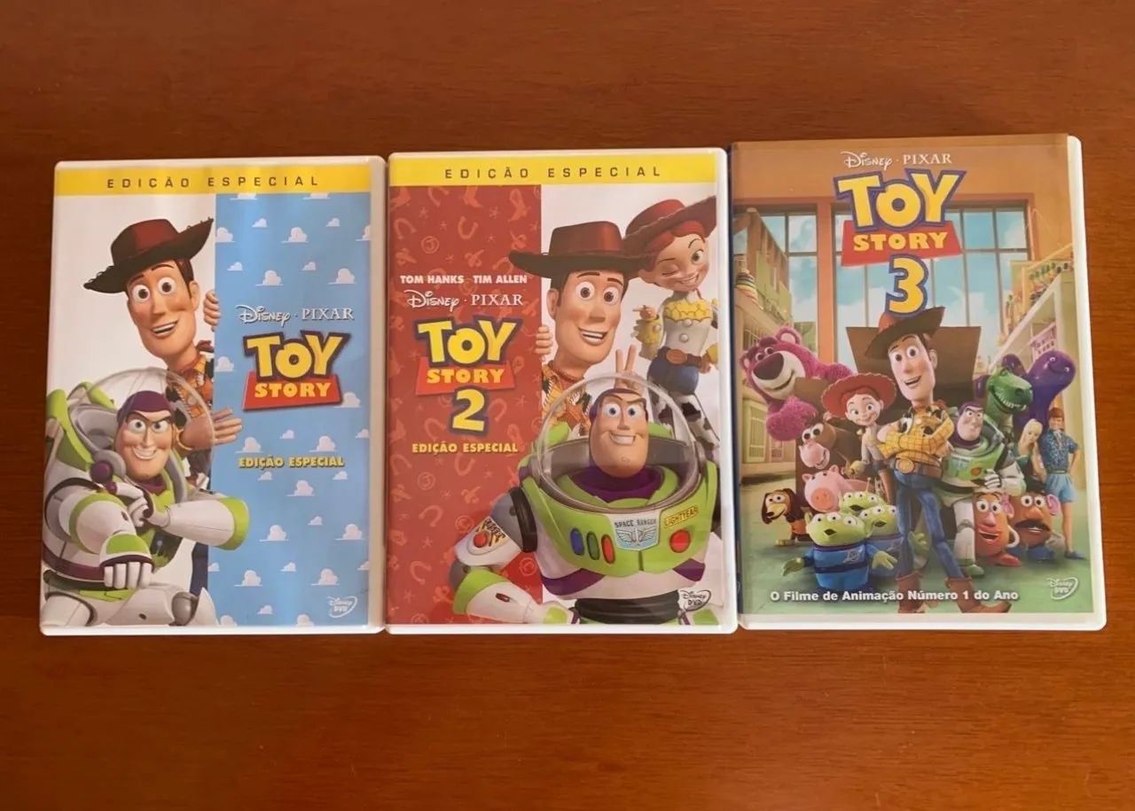 Coleção dvds toy story 