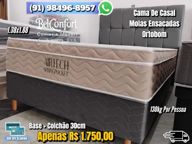 Cama Box Casal Ortobom 