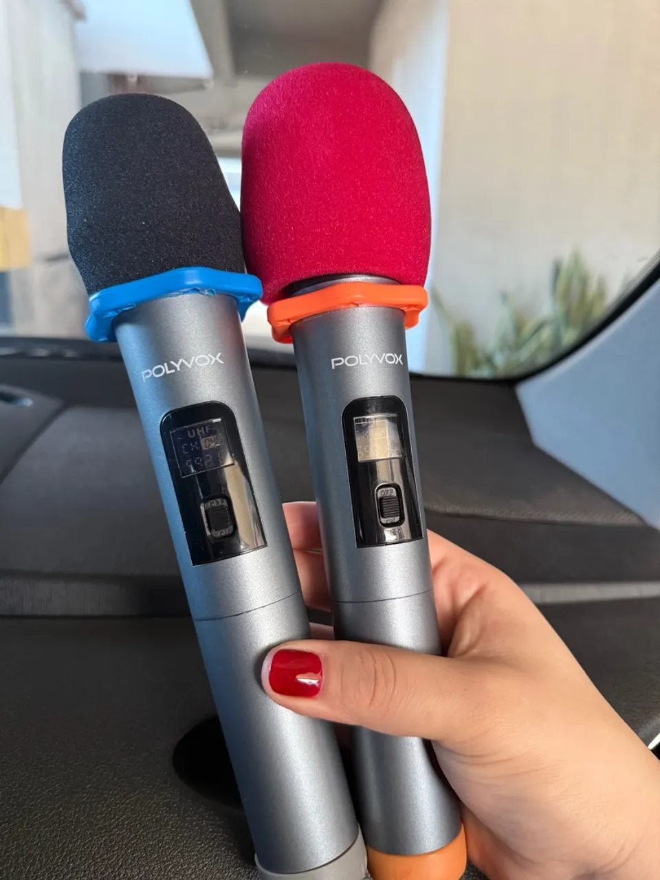 Microfones sem fio POLYVOX